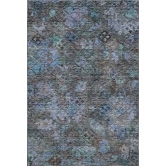 Premium Machine Washable Mayfield AMF1109 Teal 3' x 5' Rug