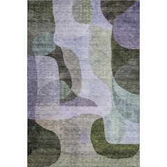 Premium Machine Washable Mayfield AMF1119 Olive 3' x 5' Rug