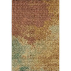 Premium Machine Washable Mayfield AMF1138 Paprika 3' x 5' Rug