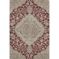 Premium Machine Washable Mayfield AMF1151 Garnet 3' x 5' Rug