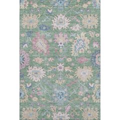 Premium Machine Washable Mayfield AMF1154 Sage 3' x 5' Rug