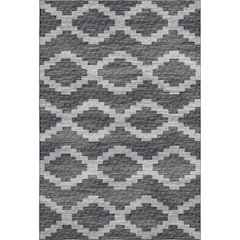 Premium Machine Washable Mayfield  Gray 3' x 5' Rug