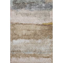 Premium Machine Washable Mayfield AMF1197 Beige 3' x 5' Rug