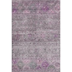 Premium Machine Washable Mayfield AMF1220 Purple 3' x 5' Rug