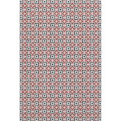 Premium Machine Washable Mayfield  Red 3' x 5' Rug