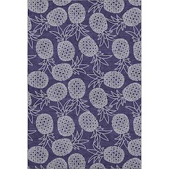 Premium Machine Washable Mayfield  Blue 3' x 5' Rug