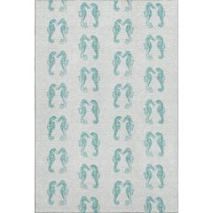 Premium Machine Washable Mayfield  Aqua 3' x 5' Rug