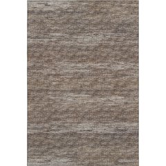 Premium Machine Washable Mayfield  Brown 3' x 5' Rug
