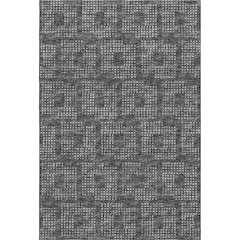 Premium Machine Washable Mayfield  Black 3' x 5' Rug