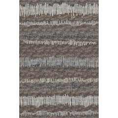 Premium Machine Washable Mayfield  Brown 3' x 5' Rug