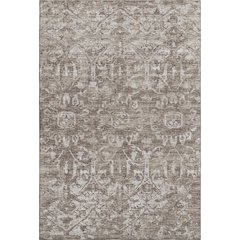 Premium Machine Washable Mayfield  Brown 3' x 5' Rug