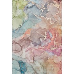 Premium Machine Washable Mayfield  Blue 3' x 5' Rug