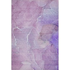 Premium Machine Washable Mayfield  Purple 3' x 5' Rug