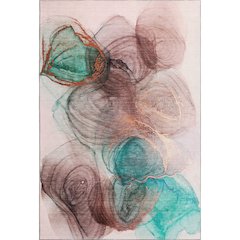 Premium Machine Washable Mayfield  Burgundy 3' x 5' Rug