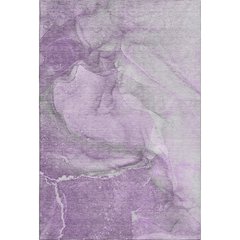 Premium Machine Washable Mayfield  Lilac 3' x 5' Rug
