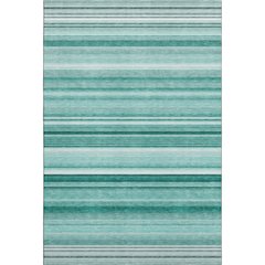Premium Machine Washable Mayfield  Aqua 3' x 5' Rug
