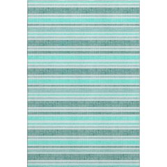 Premium Machine Washable Mayfield  Turquoise 3' x 5' Rug