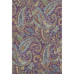 Premium Machine Washable Mayfield  Purple 3' x 5' Rug