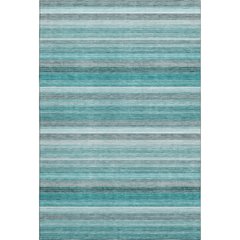 Premium Machine Washable Mayfield  Teal 3' x 5' Rug