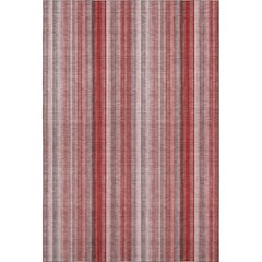 Premium Machine Washable Mayfield  Red 3' x 5' Rug