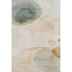 Premium Machine Washable Mayfield  Beige 3' x 5' Rug