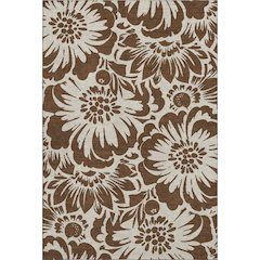Premium Machine Washable Mayfield  Brown 3' x 5' Rug