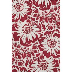 Premium Machine Washable Mayfield  Burgundy 3' x 5' Rug