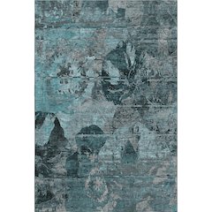 Premium Machine Washable Mayfield  Teal 3' x 5' Rug