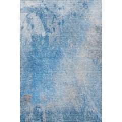 Premium Machine Washable Mayfield  Blue 3' x 5' Rug