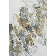 Premium Machine Washable Mayfield  Smoke 3' x 5' Rug