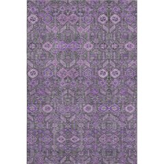 Premium Machine Washable Mayfield  Purple 3' x 5' Rug