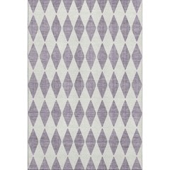 Premium Machine Washable Mayfield  Purple 3' x 5' Rug
