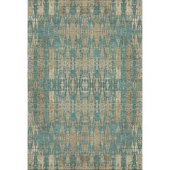 Premium Machine Washable Mayfield  Teal 3' x 5' Rug