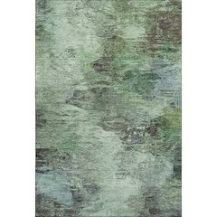 Premium Machine Washable Mayfield  Green 3' x 5' Rug
