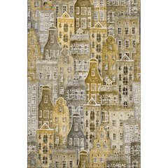 Premium Machine Washable Mayfield  Brown 3' x 5' Rug