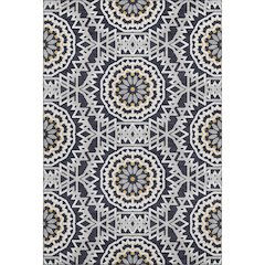 Premium Machine Washable Mayfield  Black 3' x 5' Rug