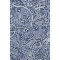 Premium Machine Washable Mayfield  Navy 3' x 5' Rug