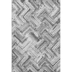 Premium Machine Washable Mayfield  Gray 3' x 5' Rug