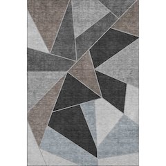 Premium Machine Washable Mayfield  Chocolate 3' x 5' Rug