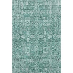 Premium Machine Washable Mayfield  Teal 3' x 5' Rug