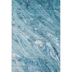 Premium Machine Washable Mayfield  Sky 3' x 5' Rug