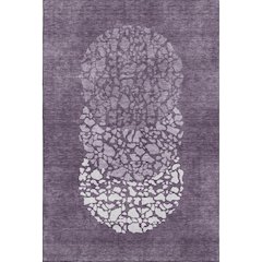 Premium Machine Washable Mayfield  Eggplant 3' x 5' Rug