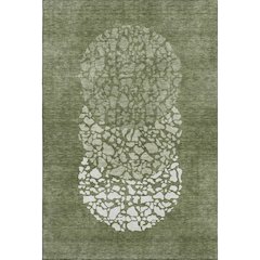 Premium Machine Washable Mayfield  Olive 3' x 5' Rug