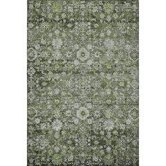Premium Machine Washable Mayfield  Green 3' x 5' Rug