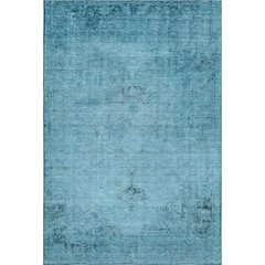 Premium Machine Washable Mayfield AMF658 Blue 3' x 5' Rug