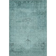 Premium Machine Washable Mayfield AMF658 Teal 3' x 5' Rug