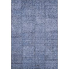 Premium Machine Washable Mayfield AMF685 Blue 3' x 5' Rug