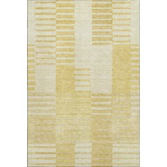 Premium Machine Washable Mayfield AMF686 Honey 3' x 5' Rug