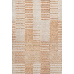 Premium Machine Washable Mayfield AMF686 Salmon 3' x 5' Rug