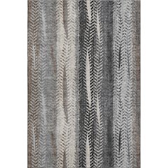 Premium Machine Washable Mayfield AMF693 Brown 3' x 5' Rug